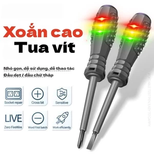 Bút thử điện, kiểm tra cảm ứng Vôn kế, tua vít từ tính, dụng cụ kiểm tra điện đachứcnăng,1 kiểm tra pha, dâyđứtngầm-TOOL