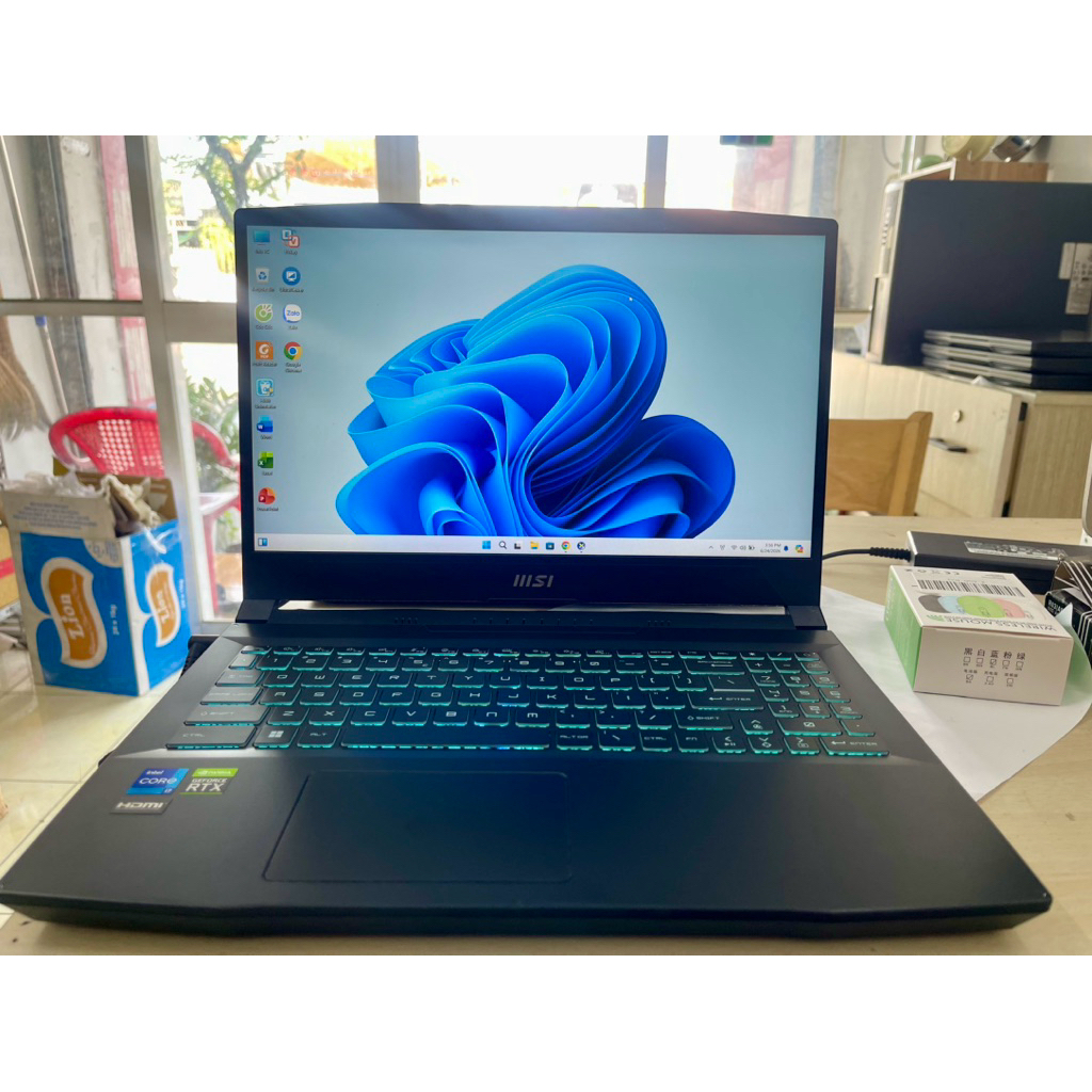 MSI KATANA GF66 CORE I7 12650H RAM 16G SSD 512G 15.6INCH 144HZ RTX 3050 RGB | BigBuy360 - bigbuy360.vn