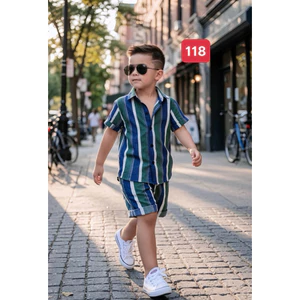 set sơmi thiết kế lạ mắt cho bé trai 10kg-52kg