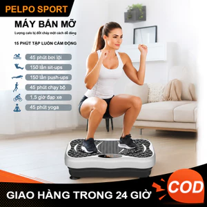 Máy Rung Giảm Mỡ Bụng Toàn Thân​ Máy Tập Thể Dục Tại Nhà Giảm Béo Hiệu Quả ​Thiết Bị Giảm Cân​