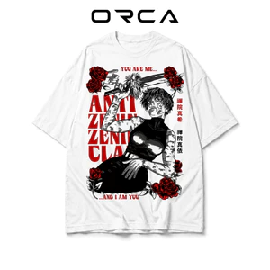 Áo thun Orca in hình Maki Zenin Jujutsu Kaisen - Vải Cotton cao cấp - ORCA776