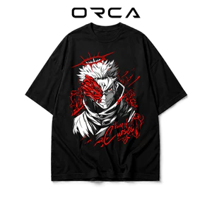 Áo thun Orca in hình Sukuna Ryomen Jujutsu Kaisen - Vải Cotton cao cấp - ORCA777