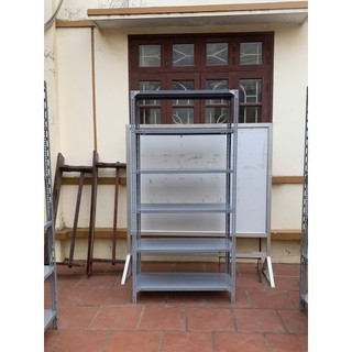 Kệ sắt v lỗ đựng đồ đa năng tự lắp ghép Dài 60cm, rộng 30cm, cao 1m2 x 4 tầng