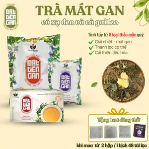Trà Túi Lọc Mát Gan Bát Tiên Gan Có Cà Gai Leo Xạ Đen Hỗ Trợ Bảo Vệ Gan Thanh Nhiệt Thải Độc Cơ Thể