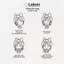 Combo 480 miếng bông tẩy trang Labon chất Cotton mềm mịn không xơ bông - 240 miế