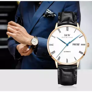Đồng Hồ Nam Chính Hãng I&W Carnival 8861G-D1 Full Box Chống Nước Kính Sapphire (Máy Cơ Tự Động)