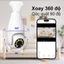 Camera giám sát bóng đèn wifi không cần lắp đặt 1080P cảnh báo thông minh nhà ở cửa hàng