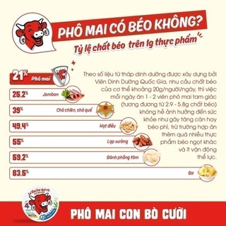 Combo 2 Phô Mai Con Bò Cười Extra Crème 8 Miếng 112G - La Vache Qui Rit