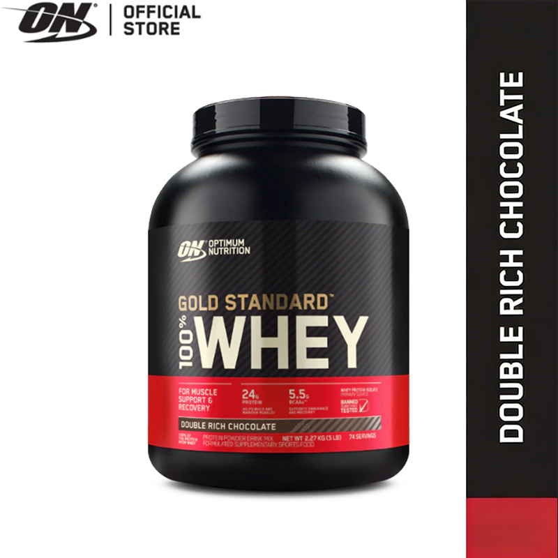 ON Gold Standard Whey 5lbs Sô cô la hỗ trợ tăng cơ phục hồi sau tập gym 2.27kg chính hãng