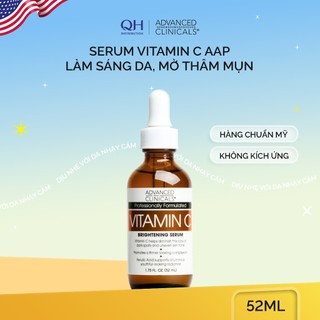 Serum Vitamin C AAP Dưỡng Sáng Mờ Thâm Sạm Giúp Làm Đều Màu Da Chống Oxy Hoá Advanced Clinicals 52ml