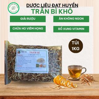 Trần Bì (Vỏ Cam Thái) Khô 1kg Nguyên Chất | Dược Liệu Khô Chọn Lọc | Thảo Dược Đạt Huyền