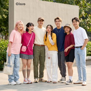 Áo thun oversize unisex nam nữ 100% cotton - áo phông trơn phong cách năng động