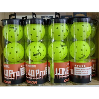Bóng Pickleball chính hãng J.One 40 lổ, Cứng dẻo, siêu bền