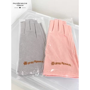 Găng Tay Chống Tia UV Làm Nail - Găng Tay Nail Chống Nắng, Bảo Vệ Tay Khi Hơ Đèn UV/LED