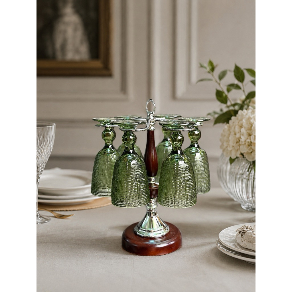 Bộ 6 Ly Thủy Tinh Vân Lưới Crista Home 240ML mã 60200 – Bán Sỉ SLL