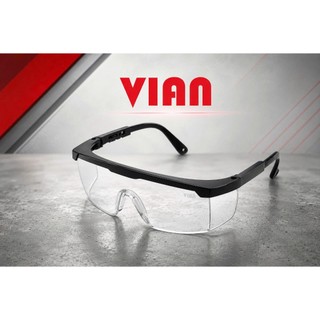 Kính Bảo Hộ VIAN G601/G601AF Chống Đọng Sương, Chống Bụi, Chống Văng Bắn | Tròng Polycarbonate Chịu Va Đập, Đeo Êm