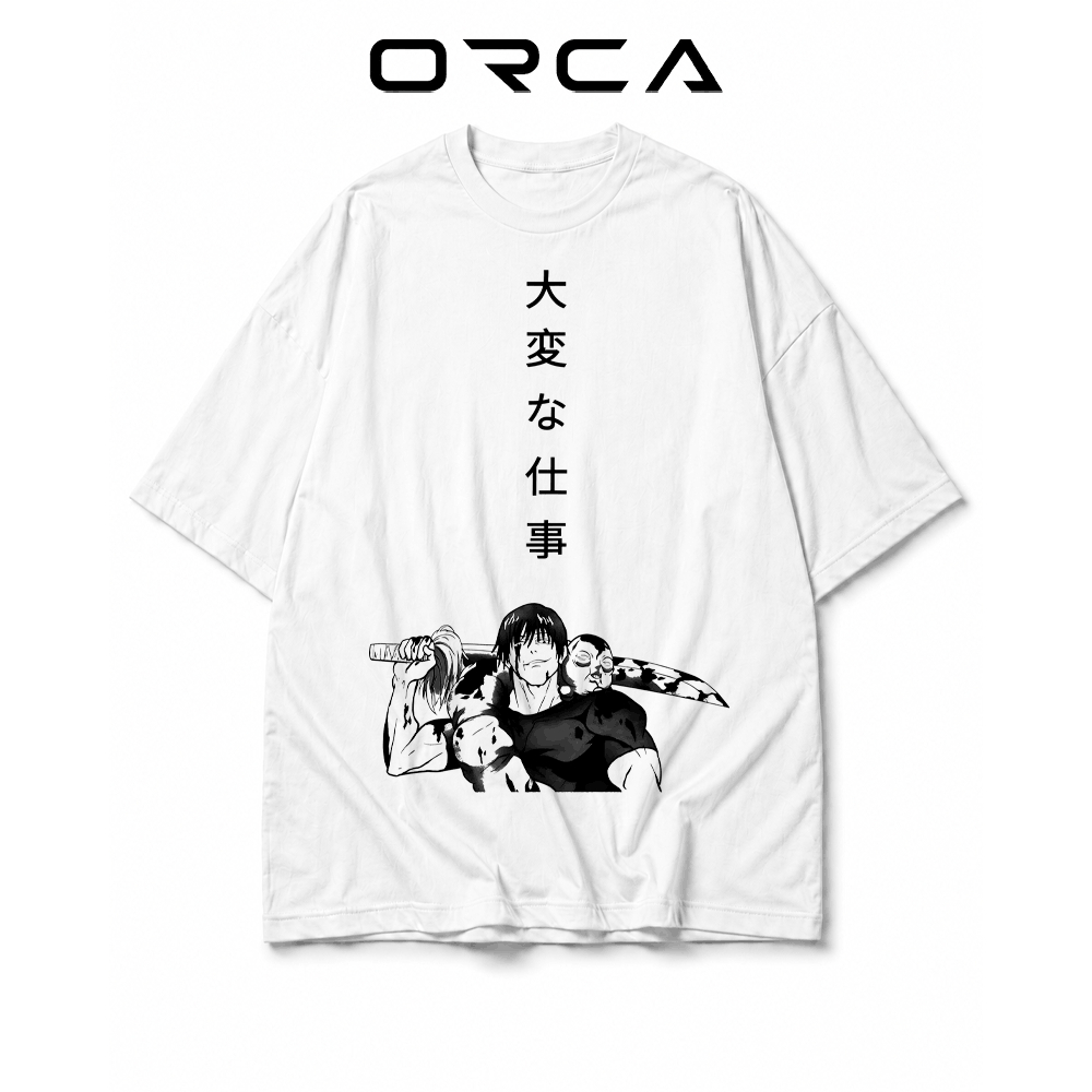 Áo thun Orca in hình Toji Fushiguro Jujutsu Kaisen  - Vải Cotton cao cấp - ORCA787