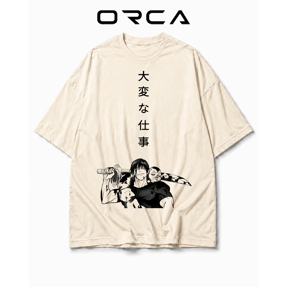 Áo thun Orca in hình Toji Fushiguro Jujutsu Kaisen  - Vải Cotton cao cấp - ORCA787