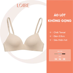 Áo Lót Không Gọng Loirechic AL250739 Chất Tencel Thấm Hút Tốt Đệm 0.5cm