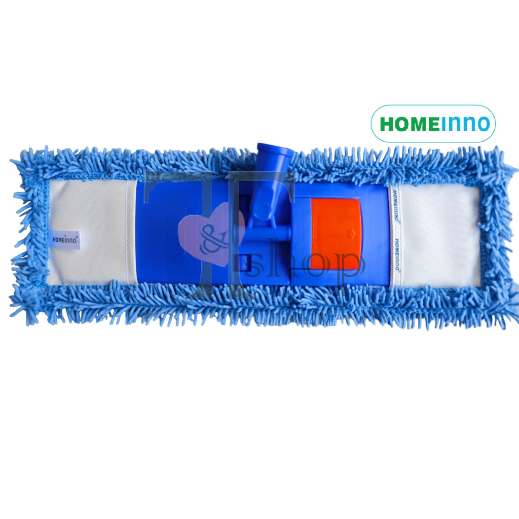 [HỎA TỐC](KHÔNG CÁN INOX) Bản Nhựa Và Tấm Lau Kiểu Cài 45CM Homeinno