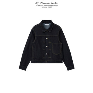 Áo Khoác Jeans Có Đai Rút Điều Chỉnh 67PERCENT/67% - TOKYO WORK DENIM