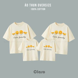 Áo Thun Gia Đình Cotton 100% – Áo Gia Đình Đi Chơi, Du Lịch, Chụp Ảnh – Form Unisex Cho Bố Mẹ Bé