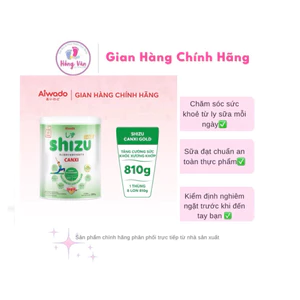 {Chính hãng}Sữa bột Aiwado Shizu Canxi Gold 810 gram - Tăng cường sức khoẻ xương khớp cho người lớn trung-cao tuổi
