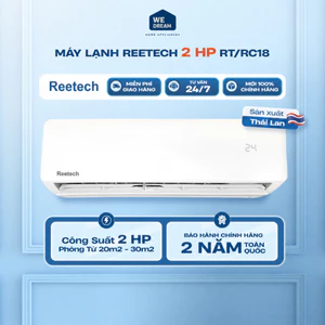 Máy Lạnh Reetech 2.0 HP RT18/RC18 | Làm Lạnh Nhanh Hoạt Động Bền Bỉ | Hàng Chính Hãng