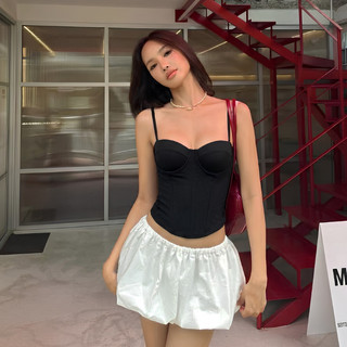 Áo Hai Dây Cúp Ngực Dáng Corset Phối Dây Cột Sau Ôm Dáng Sexy Quyến Rũ 2S07 RYSO STORE
