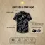 Áo Sơ Mi Lụa Họa Tiết Cây Tre, Cuban Shirt Chất Lụa Tuyết Mềm Mịn, Thoáng Mát, Thấm Hút Tốt, Chống Nhăn - Size 50-100kg