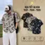 Áo Sơ Mi Lụa Họa Tiết Dạ Hoa, Cuban Shirt Chất Lụa Tuyết Mềm Mịn, Thoáng Mát, Thấm Hút Tốt, Chống Nhăn - Size 50-100kg