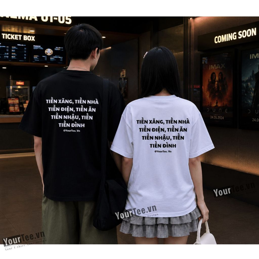 [ÁO THUN CHỮ TÂM TRẠNG] Áo Thun Chữ "Tiền" - "Suy" Thiết Kế Độc Lạ,Unisex Cá Tính, Phù Hợp Với Bạn Trẻ - YTTS20