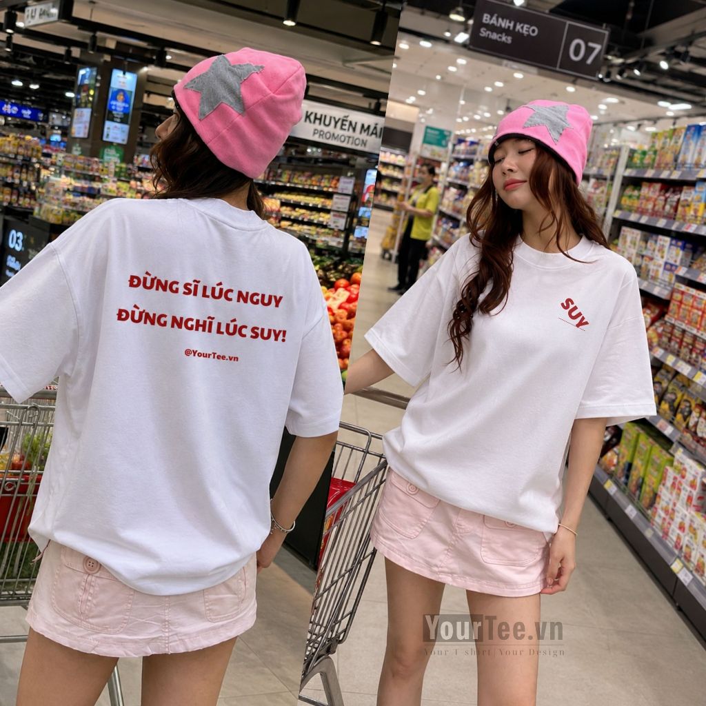 [ÁO THUN CHỮ TÂM TRẠNG] Áo Thun Chữ "Tiền" - "Suy" Thiết Kế Độc Lạ,Unisex Cá Tính, Phù Hợp Với Bạn Trẻ - YTTS20