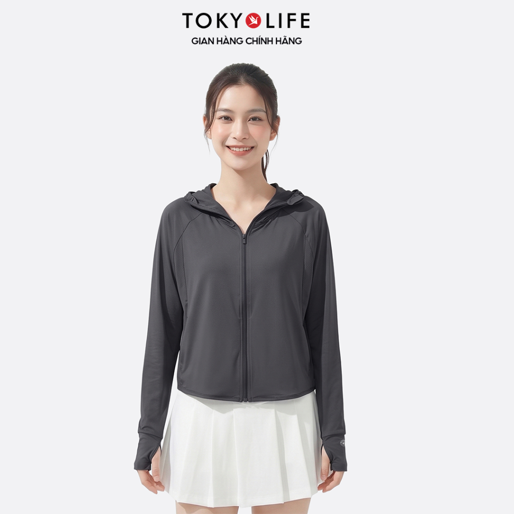 Áo Khoác Chống Nắng Chống Tia UV Nữ Sunstop Ice Form Babydoll Chất Su Lạnh Thoáng Mát 40005331 - TOKYOLIFE