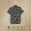 Áo Sơ Mi Lụa Họa Tiết Vằn, Cuban Shirt Chất Liệu Lụa Tuyết Mềm Mịn, Thoáng Mát, Thấm Hút Tốt, Chống Nhăn - Size 50-100kg