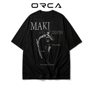 Áo thun Orca in hình Maki Zenin Jujutsu Kaisen - Vải Cotton cao cấp - ORCA802