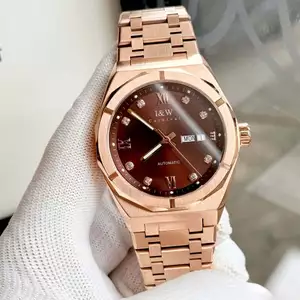 Đồng Hồ Nam Chính Hãng I&W Carnival 751G-T13 Full Box Chống Nước Kính Sapphire (Máy Cơ Tự Động)