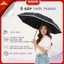 Ô siêu nhẹ cầm tay che mưa/nắng ngăn 99% UV NASON Ultra Light gấp gọn họa tiết hoa