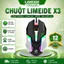 Chuột Gaming Có Dây LIMEIDE X3 USB 1600DPI Chuột Máy Tính Giá Rẻ Bảo Hành 12 Tháng