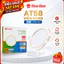 Đèn led âm trần, đèn downlight Rạng Đông AT58 DM phi 90 đổi màu viền vàng hồng Rose Gold