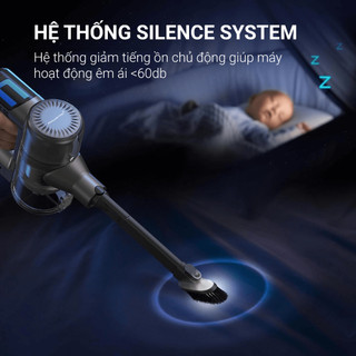 Máy hút bụi chân không Rowanto V25 Ultra Cyclone Pro, Hút bụi đa năng, Lực hút 33K PA, Mới nhất 2026