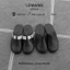 RM03.2 - Giày Sục da bò Round Mules LEMANS, đế cao su có mùi thơm, thiết kế trẻ trung, BH 12T