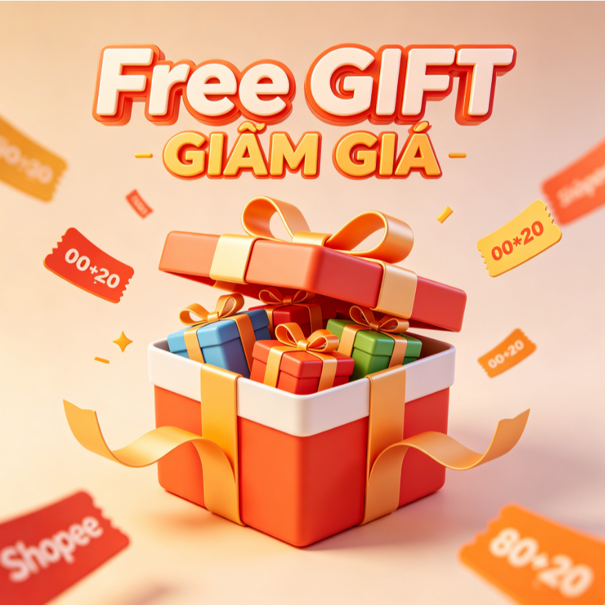 Free Gift Blind Box Khuyến Mãi - Phụ Kiện Ngẫu Nhiên / Không Phải Sản Phẩm Chính