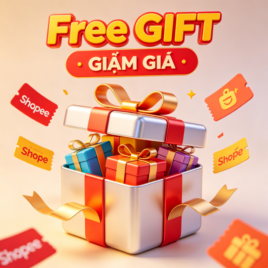 Free Gift Blind Box Khuyến Mãi - Phụ Kiện Ngẫu Nhiên / Không Phải Sản Phẩm Chính