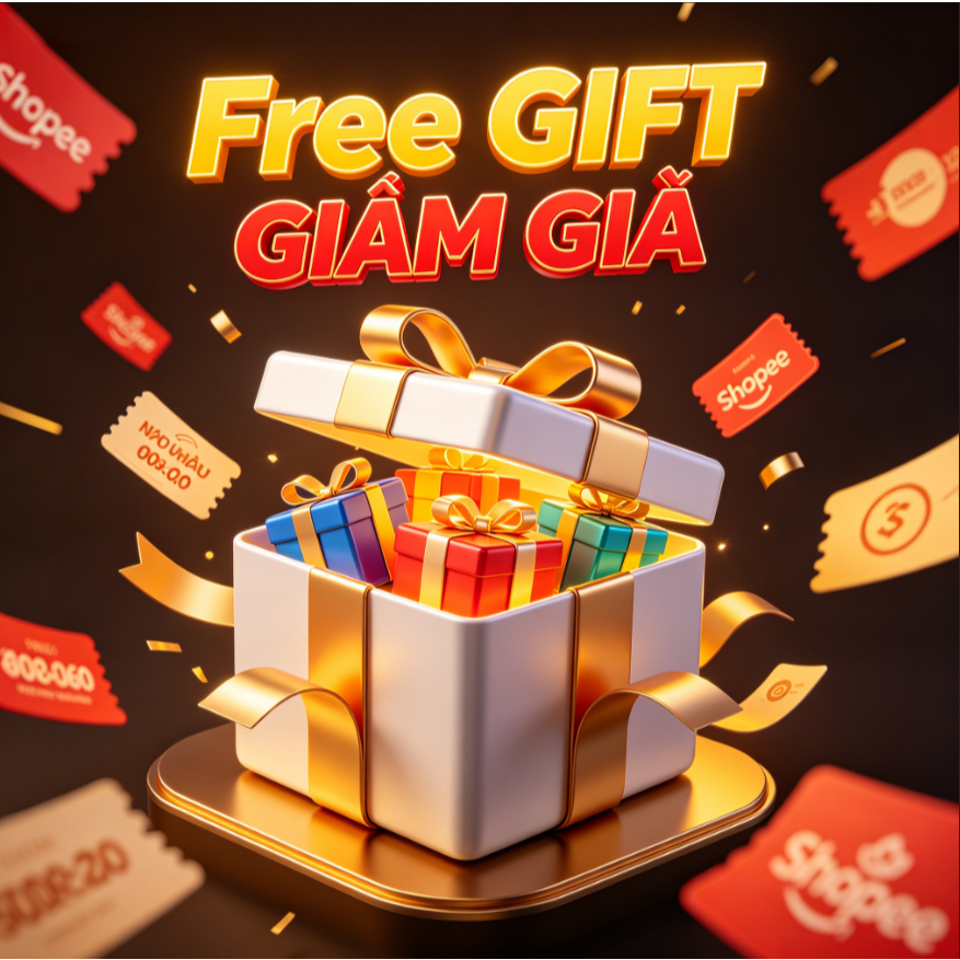 Free Gift Blind Box Khuyến Mãi - Phụ Kiện Ngẫu Nhiên / Không Phải Sản Phẩm Chính