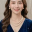 Dây Chuyền Ngọc Trai Nhân Tạo 2 Sợi Vòng Cổ Áo Dài Xinh Xắn Cho Nữ - DAISYN