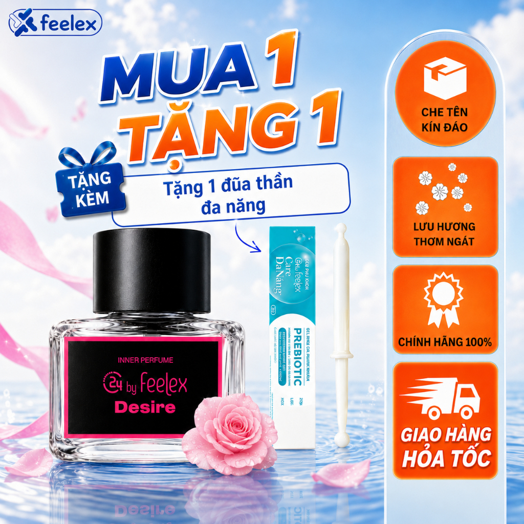 ShopeeVIP - Nước hoa vùng kín C24 by Feelex hương quyến rũ, ngọt ngào, thanh mát - 5ml