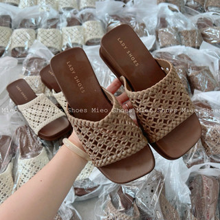Dép Nhựa Lady QC/Mieo Shoes D3267 D3268