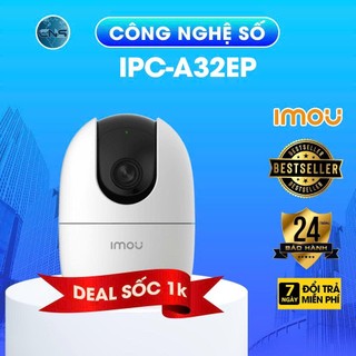A32EP 3MP- Xoay 360° - Đàm thoại hai chiều- Camera wifi IMOU Trong Nhà - Bảo hành 2 năm