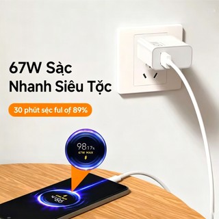 Tương thích với cáp sạc siêu nhanh Xiaomi 120W 6A USB-A sang Type-C, phù hợp với các dòng máy Xiaomi 15, 14, 13, 12,11